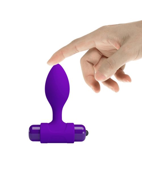 Анальна пробка - Pretty Love Vibra Butt Plug Purple