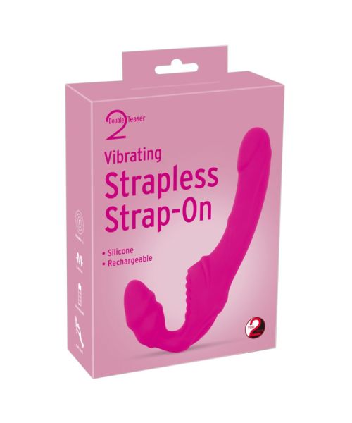 Страпон - Vibrating Strapless Strap-On