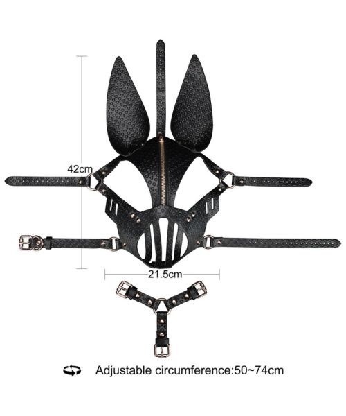 Маска - Rebellion Reign Dark Bunny Mask (пошкоджене упакування)