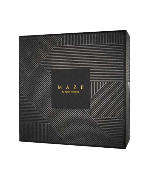 Широкий пояс із наручниками MAZE Bijoux Indiscrets бежевий