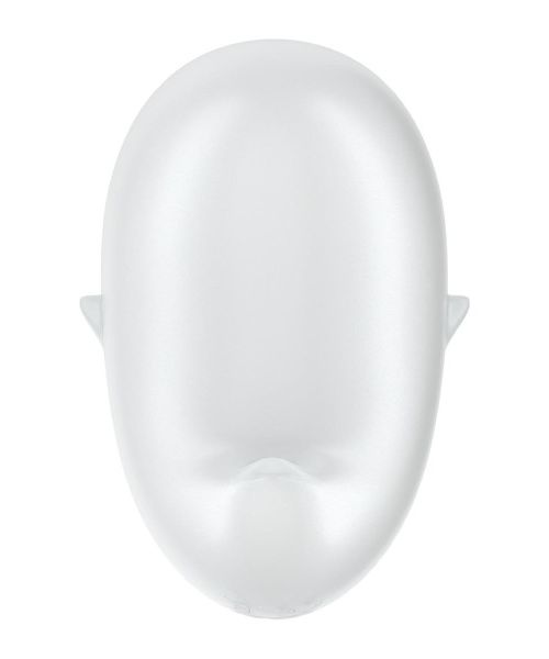 Вакуумний вібратор стимулятор Satisfyer Cutie Ghost білий, 9.1 см