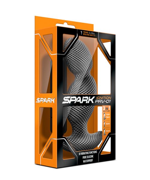 Масажер простати з вібрацією Blush SPARK IGNITION PRV-01 CARBON FIBER