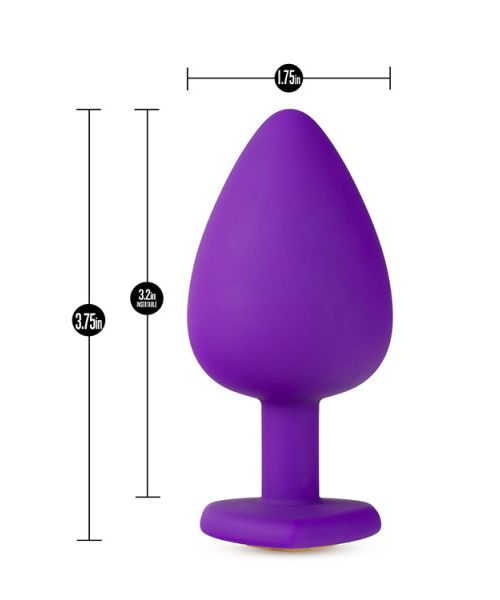 Анальна пробка TEMPTASIA BLING PLUG LARGE PURPLE