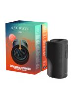 Вібруючий мастурбатор Arcwave Zing Black, відкритий, чорний