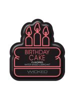 САШЕТ Лубрикант їстівний  на водній основі Wicked «Торт із кремом», саше 1 шт., 3 мл