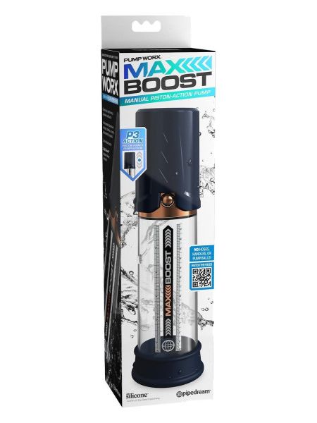 Вакуумна помпа Pipedream Pump Worx прозора, 28.6 см