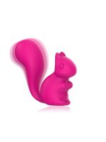 Міні-вібратор кліторальний Every Night Toys Debbie у формі білочки рожевий, 10 режимів вібрації