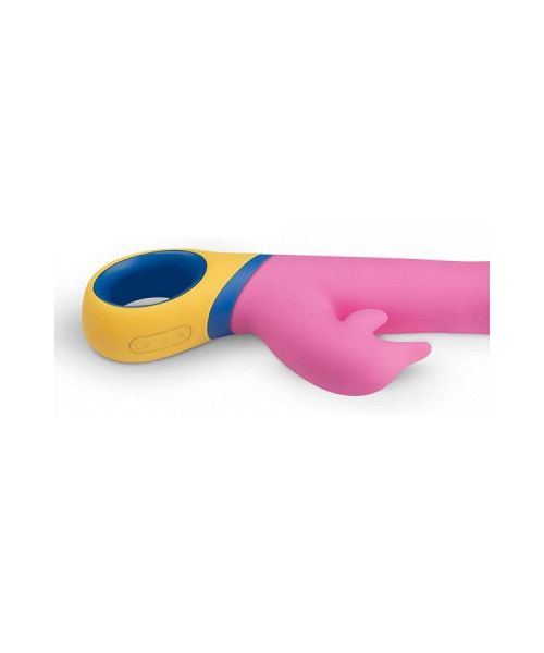 Вібратор Дельфін з обертовою головкою Copy Dolphin Vibrator PMV20