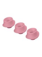 Змінні насадки Womanizer Premium, Eco, Classic, Liberty, Starlet 2, рожевий, розмір L