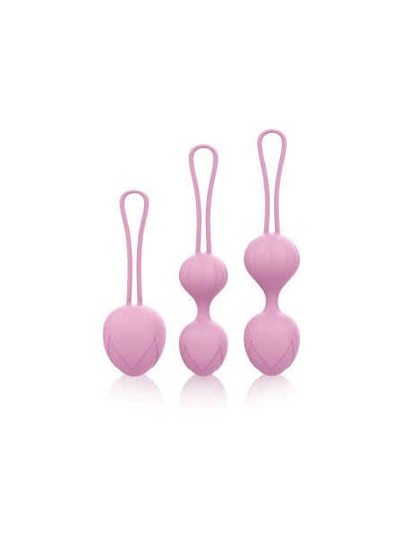 Набір вагінальних кульок Every Night Toys Wendy, 3 шт, бузковий