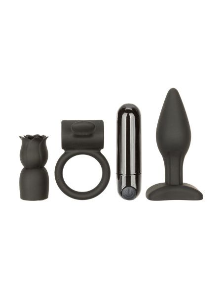 Набір з 4 секс-іграшок CalExotics Allure Collection, 10 режимів вібрацій