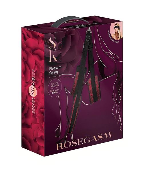 Гойдалка для сексу Secret Kisses Pleasure Swing чорна, 95 см
