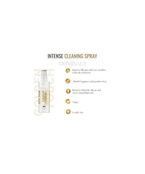 Очищувач для іграшок Driminals Golden Touch без спирту, 125 мл