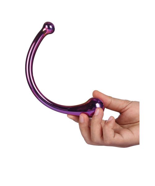 DT21835 Вигнутий скляний фалоімітатор Dream Toys GLAMOUR GLASS CURVED WAND