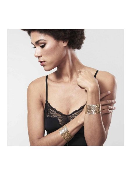 Браслети-наручники Bijoux Indiscrets золоті, OS