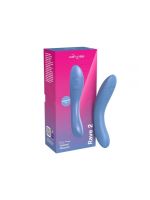 Вібратор для точки G Rave 2 We-Vibe, силіконовий, синій, 19.3 х 3 см