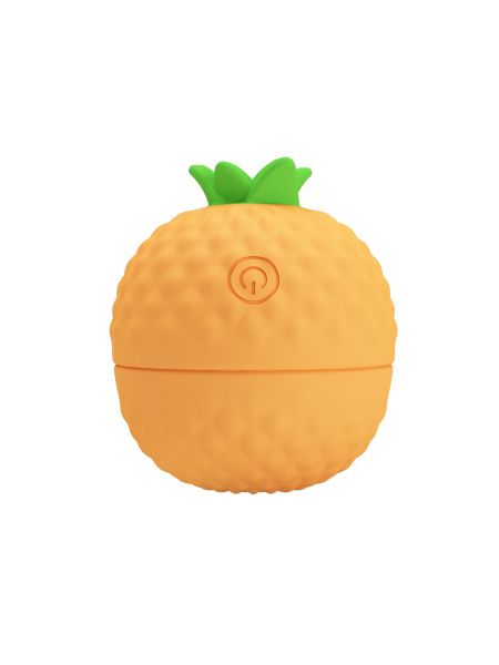 Кліторальний пульсатор PRETTY LOVE Pineapple Secret помаранчевий, 5,7 х 5,1 см