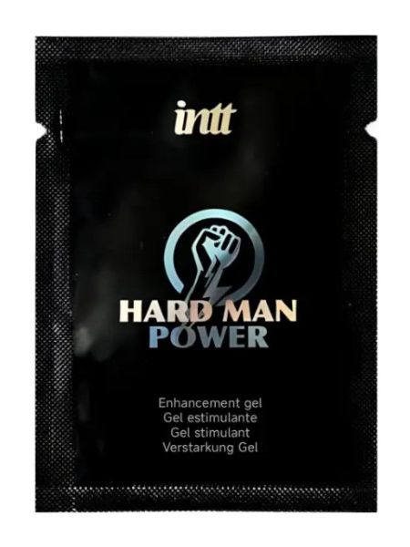 Саше Стимулюючий гель Intt Hard Man Power для чоловіків, 2 мл