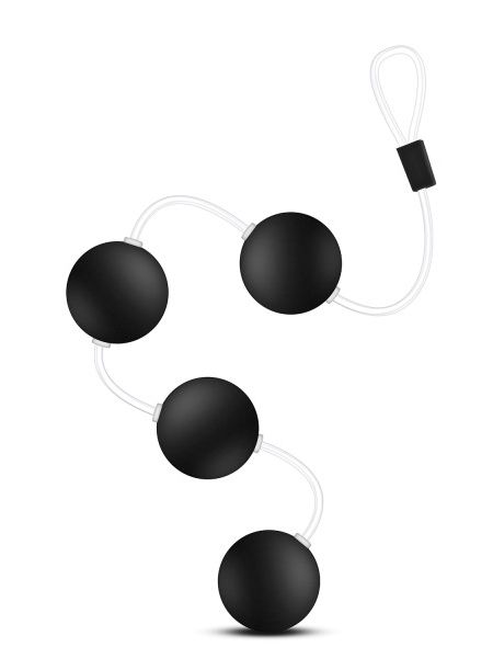 Анальні кульки Blush Anal Adventures Pleasure Balls-Black