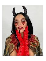 Маска вампіра зі страз Vampire Rhinestone Stick-On Jewels Leg Avenue