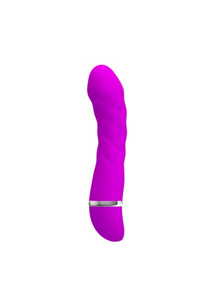 Вібратор для точки G Pretty Love Truda з гнучкою головкою, фуксія, 18.8 х 3.5 см