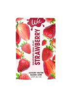 Пробник/Лубрикант їстівний зі смаком полуниці WET STRAWBERRY, 3 мл
