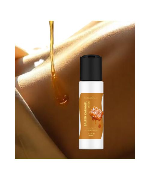 Їстівний лубрикант Driminals Kiss Salted Caramel зі смаком солоної карамелі, 30 мл