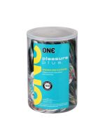Банка презервативів ONE Pleasure Plus, 100 шт