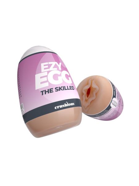 Мастурбатор-яйце, вагіна CRUSHIOUS EZY EGG THE Skilled, реалістичний