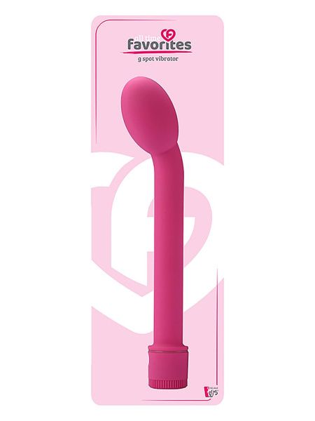 Вібратор для точки G ALL TIME FAVORITES G-SPOT VIBRATOR PINK