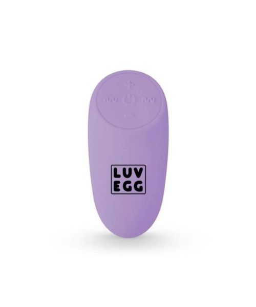 Вагінальне яйце з вібрацією та дистанційним пультом Luv Egg XL лілове