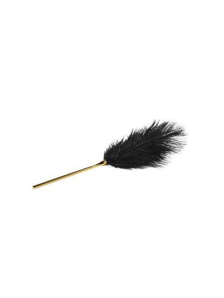 Перо на позолоченій ручці Premium Feather Tickler UPKO