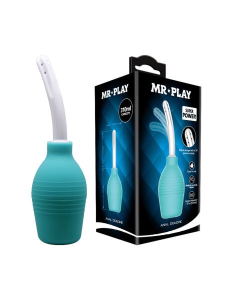 Анальний душ Pretty Love MR PLAY Super Power, блакитний