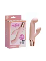 Вібратор-кролик CRUSHIOUS Mellow Cony, рожевий, 13,5 х 2,5 см