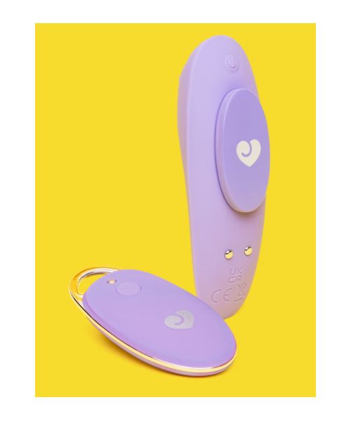 Вібратор в трусики з пультом Lovehoney Mon Ami Panty Vibrator для клітора, бузковий