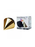 Вакуумний стимулятор клітора Diamond Air Massager USB 7 Function золотий