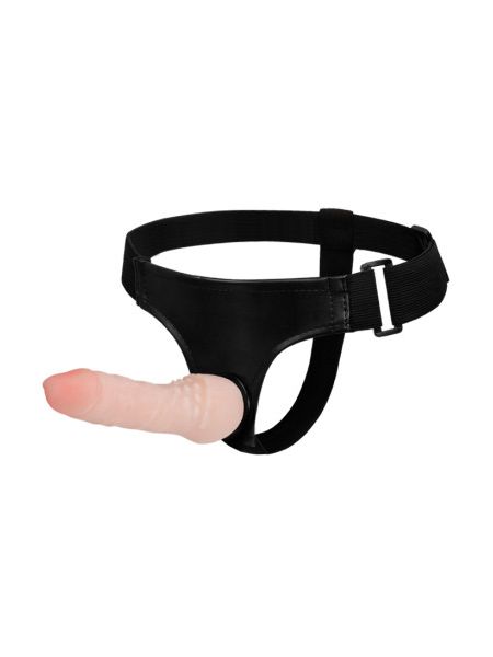 Страпон на трусиках BAILE Ultra Cyberskin Penis, реалістичний, 16 × 3,3 см