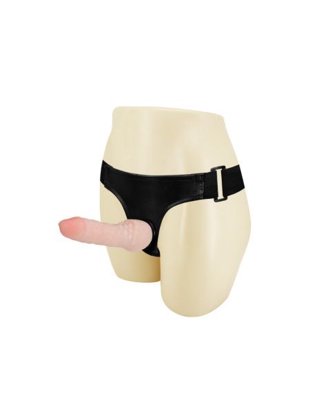 Страпон на трусиках BAILE Ultra Cyberskin Penis, реалістичний, 16 × 3,3 см