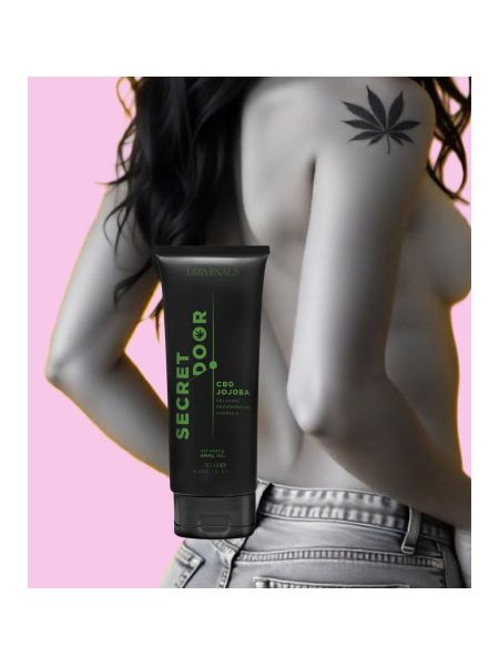 Анальний лубрикант Driminals Secret Door CBD & JOJOBA на водній основі, 50 мл
