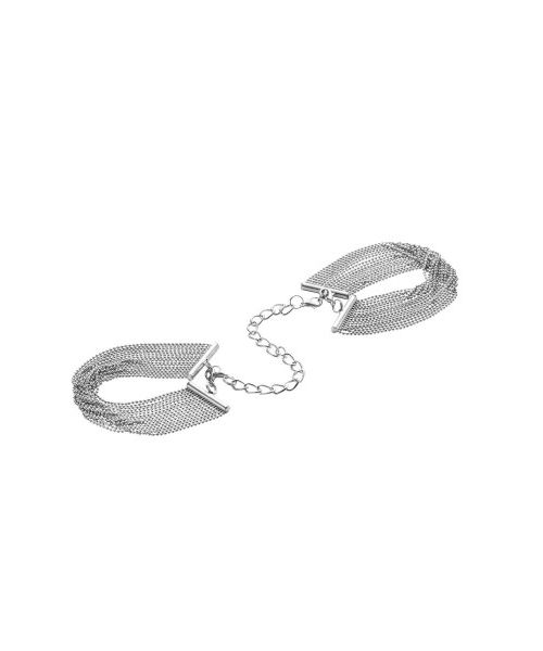 Браслети-наручники MAGNIFIQUE Bijoux Indiscrets, сріблясті