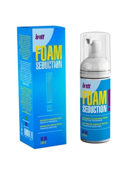 Пена для интимной гигиены Intt FOAM SEDUCTION! унисекс, с ароматом, 50 мл