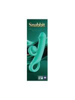 Вібратор-кролик Sweet Em Snabbit бірюзовий, 20 × 3,8 см