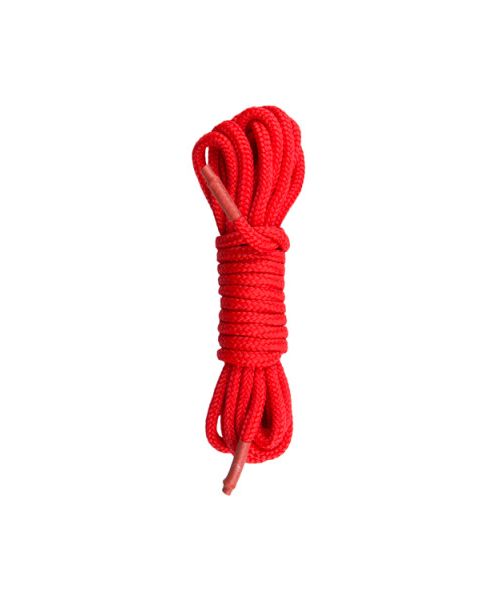 Бондажна мотузка Easytoys, нейлонова, червона, 10 м