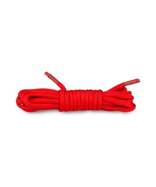 Бондажна мотузка Easytoys, нейлонова, червона, 10 м