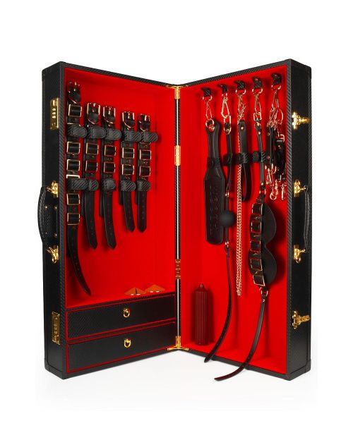 Шафа-валіза для БДСМ-аксесуарів TABOOM Desires Masterpiece Case, 11 предметів