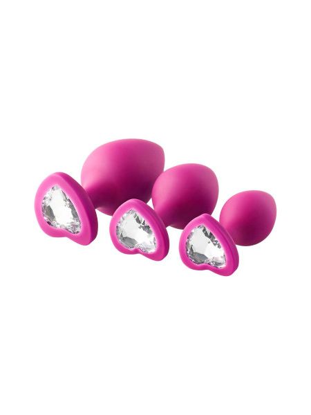 Набір анальних пробок Dream Toys FLIRTS PINK