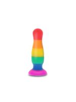Анальна пробка TOY JOY Fun Stuffer, L, різнокольорова, 12,5 × 3,3 см