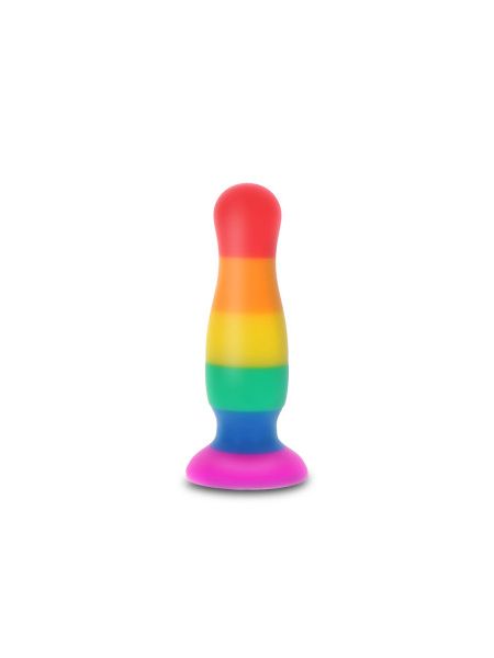 Анальна пробка TOY JOY Fun Stuffer, L, різнокольорова, 12,5 × 3,3 см