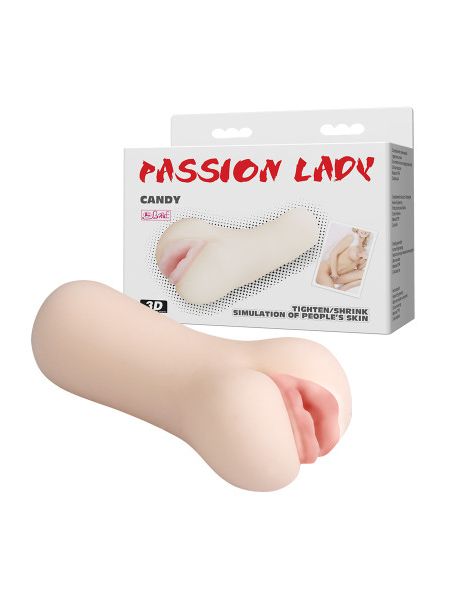 Мастурбатор вагіна BAILE Passion Lady Candy, реалістичний, 13,7 см