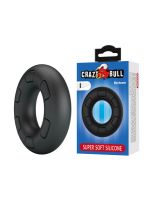 Ерекційне кільце Crazy Bull Bertram, чорне, 6,6 х 1,8 см
